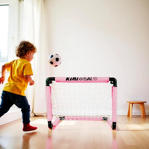 Vista 6 de Soccer Goal, Small Foldable Goal for Kids, Kids Goals for The Backyard/Indoor/Outdoor, Mini Soccer Toys Gifts for Children
