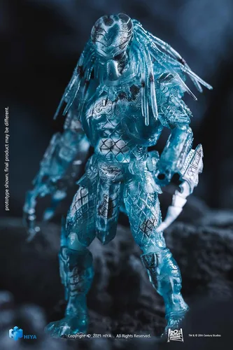 Vista 2 de Hiya Toys Alien vs. Predator: Camouflage Chopper Predator Figura a escala 1:18, multicolor