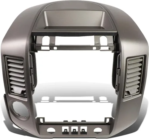 Vista 9 de DNA MOTORING Center Dash Audio A/C Finisher Surround Bisel con altavoz Bisel compatible con 04-06 Titan / 05-06 Armada Panel Lid 682577S000