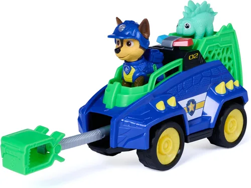 Vista 7 de PAW Patrol The Dino Movie Chase Dino Rescue Cruiser Vehículo de juguete