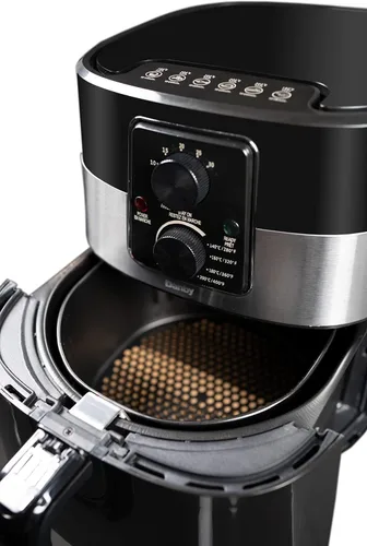 Vista 7 de Danby DBAF03224BD11 Freidora de aire de 3.2 cuartos de galón en negro con temporizador, temperatura ajustable y cesta extraíble