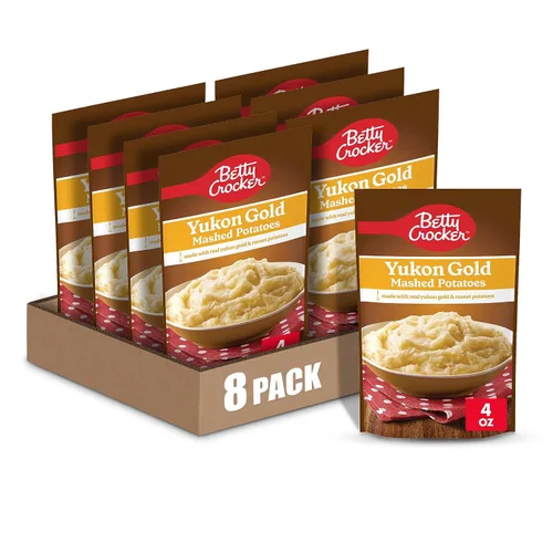 Vista 14 de Betty Crocker Puré de patatas con mantequilla y hierbas, 4 onzas (paquete de 8)