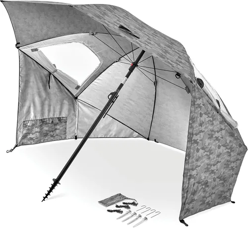 Vista 18 de Sport-Brella Premiere XL UPF 50+ Refugio Paraguas para Protección contra el Sol y la Lluvia