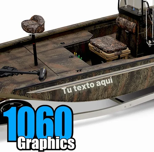 Vista 5 de Calcomanías de vinilo personalizadas con números y letras de barco (dos calcomanías)