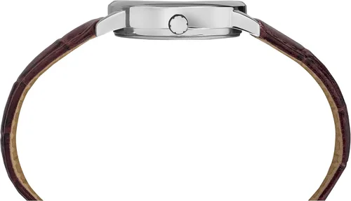 Vista 2 de Timex Womens Easy Reader Leather Strap 30mm Watch