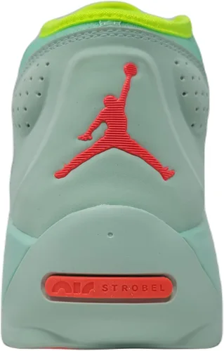 Vista 4 de Jordan Zion 2 - Zapatos de baloncesto para hombre, Barely GreenFlash Crimson