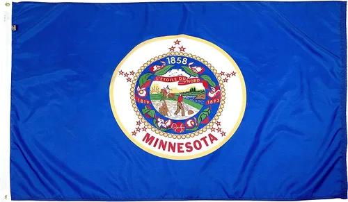 Vista 35 de FlagSource Bandera del estado de Alabama, material de nailon 200D con certificación FMAA, resistente, fabricada en Estados Unidos, resistente a