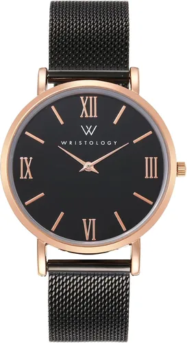 Vista 10 de Wristology Easy Change Band Large Face Roman Numerals Boyfriend Womens Watch - Interchangeable Strap - Large Easy to Read Analog Dial Unisex