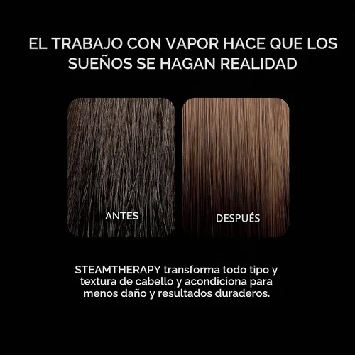 Vista 4 de INFINITIPRO by Conair Steam Therapy Plancha plana, plancha de pelo de 1 1/2 pulgadas