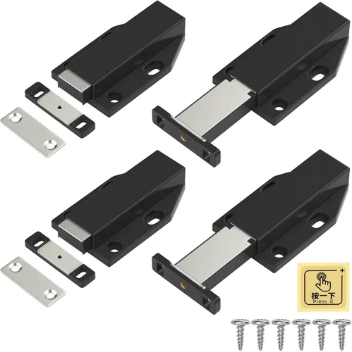 Vista 11 de Touch Latch Jiayi - Cerradura magnética de resorte para puerta grande, cierre oculto para puerta grande, cierre de puerta oculta, cierre a presión