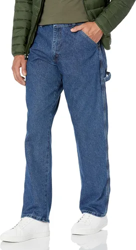 Vista 8 de Wrangler Authentics Vaqueros clásicos de carpintero para hombre