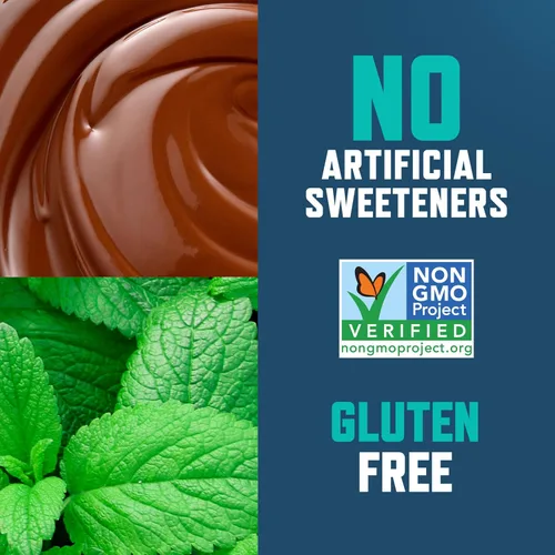 Vista 7 de CLIF BUILDERS - Barras de proteínas - Chocolate Mint - 0.71 oz de proteína - Sin gluten (2.4 onzas, 6 unidades)