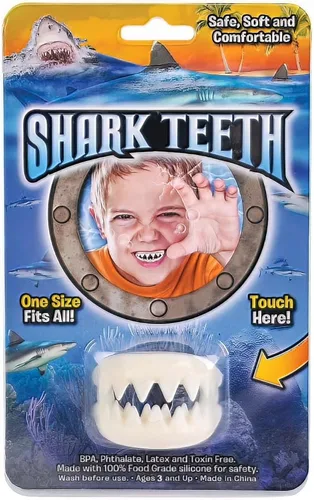 Vista 3 de Rhode Island Novelty Grandes dientes de tiburón blanco