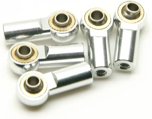 Vista 5 de 10 Uds aluminio plateado M3 Metal bola titular lazo enlace extremo articulación RC escalada marina Crawlers coche para 1:10 D90 SCX10 F350