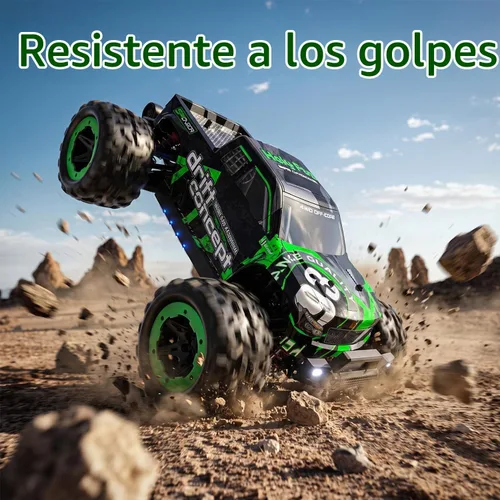 Vista 6 de HOLYFUN Coche RC de 18 MPH, camión de control remoto todoterreno de alta velocidad 4WD escala 1:18