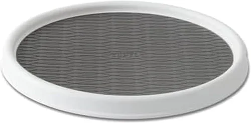 Vista 14 de Copco 5234754 Plato Giratorio Lazy Susan Antideslizante para Despensa, 12 Pulgadas, Blanco/Aguamarina