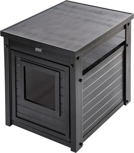 Vista 13 de Caja de aserrín/mesa auxiliar ECOFLEX Litter Loo., Espresso Negro