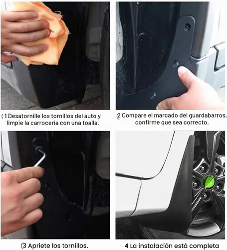 Vista 6 de Autorder Guardabarros y protectores contra salpicaduras para Kia K5 2021 2022 2023 2024 2025 Accesorios Aleta de guardabarros y aletas delanteras