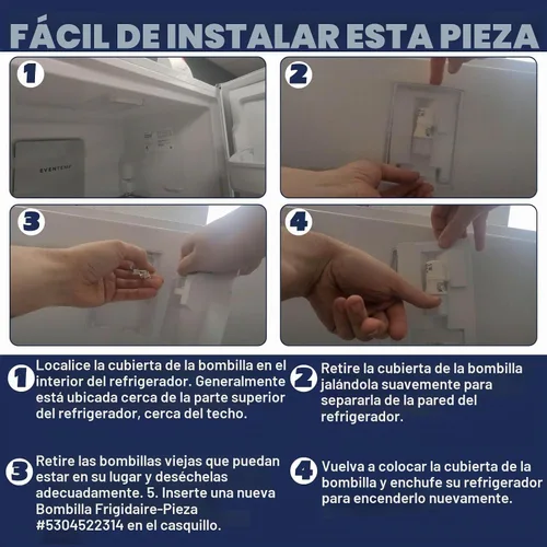 Vista 6 de Kei D28x Bombilla AC100-265V 3W Bombilla para refrigerador E17 Base