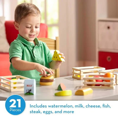 Vista 12 de melissa & doug grupos de alimentos, Versión estándar, 1, Anaranjado
