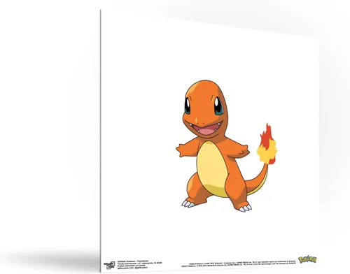 Vista 3 de Gallery Pops Pokémon - Charmander Evolutions - Paquete de arte de pared (paquete de 3) arte de pared Gallery Pops, versión enmarcada en negro