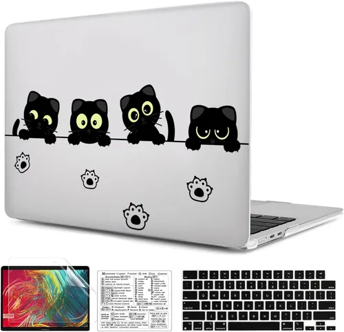 Vista 19 de Funda compatible con MacBook Air de 15 pulgadas 2026 2025-2023 Release M5 A3448 M4 A3241 M3 A3114 M2 A2941, carcasa de plástico duradera