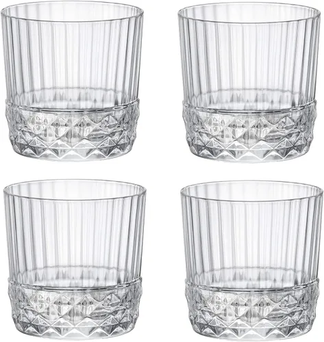 Vista 22 de Bormioli Rocco America '20s Copas Pequeñas de Martini de 5.25 oz, Transparentes, Juego de 4
