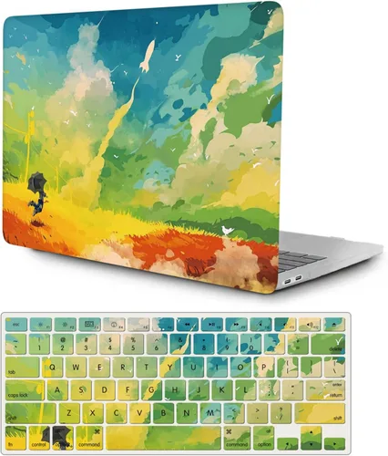Vista 37 de Compatible con MacBook Pro de 13 pulgadas modelo A1278 versión 2012 2011 2010 2009 2008 versión antigua con CD-ROM, funda rígida para laptop