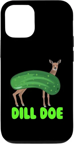 Vista 28 de Dill Doe - Carcasa para iPhone 17, diseño de ciervos y naturaleza divertida para adultos