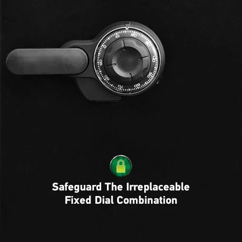 Vista 3 de SentrySafe Caja de seguridad contra incendios, caja de seguridad extra grande con clave, 1,23 pies cúbicos, SFW123CU