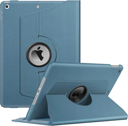Vista 40 de Fintie 360° Rotating Case for iPad 9th / 8th / 7th Generation 10.2 Inch Negro