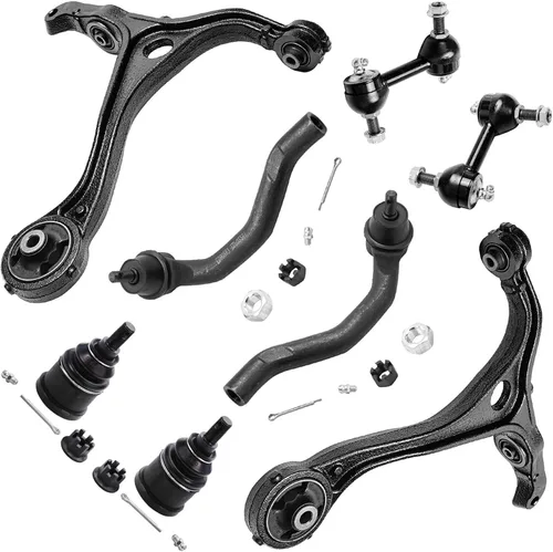 Vista 89 de Detroit Axle - Kit de suspensión frontal de 8 piezas para Chevy Silverado
