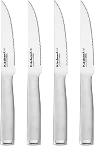 Vista 8 de KitchenAid Cuchillo de pelar gourmet de acero inoxidable forjado con cubierta de hoja de ajuste personalizado, 3.5 pulgadas, cuchillo de cocina