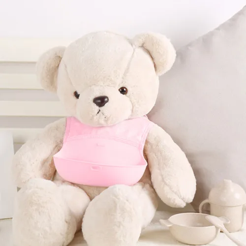 Vista 3 de Babero Plegable Easy Rosa