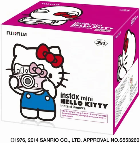 Vista 3 de Fujifilm Instax Hello Kitty - Cámara de película instantánea (rosa) - Versión internatinoal