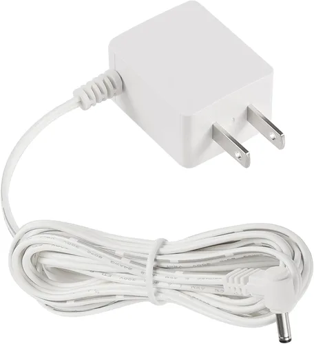 Vista 9 de Tonton Cargador de 5 V y 6.6 pies para monitor de cámara HelloBaby HB6550, HB65, HB50, HB40, HB6250, adaptador de cable de alimentación para monitor