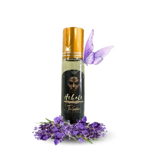 Vista 46 de Aceite Roll-On de La Diosa de la Llama – Perfume Ritual Infundido con Feromonas, Unisex 10ml Hoodoo, Wicca, Pagano, Conjuro, Apto para la TSA