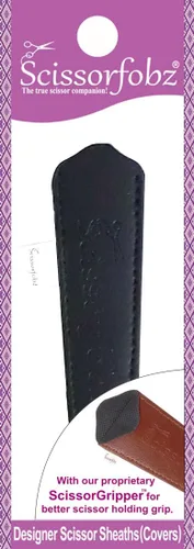 Vista 29 de Fundas protectoras para tijeras de diseño, para pequeñas tijeras de bordado, color verde mar, #SS-7