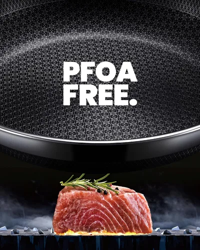 Vista 2 de Sartenes antiadherentes, sartenes híbridas para hornear de 12 pulgadas con tapa Sartén de acero inoxidable, sartén para huevos de cocina