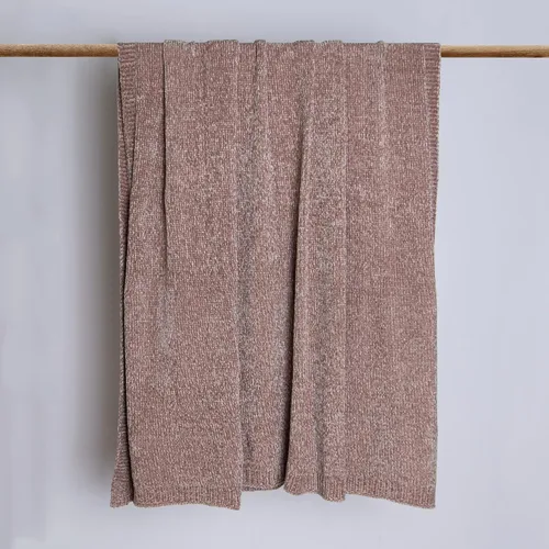 Vista 8 de BEST HOME FASHION Manta de felpilla brillante súper suave, cálida y acogedora, para todas las estaciones, sofá y cama, 50 x 60 pulgadas, color rosa