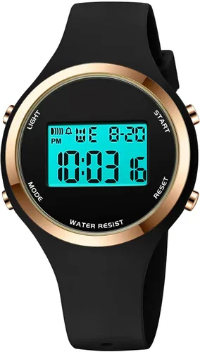 Vista 25 de Reloj XCZAP Deportivo al Aire Libre con Alarma, Resistente al Agua 5 Bar, LED, Digital