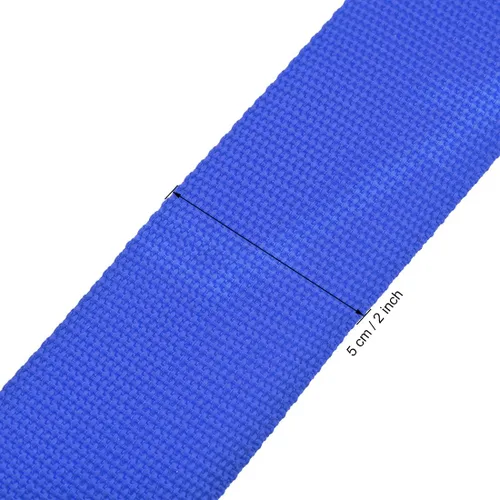 Vista 3 de uxcell Correa de equipaje para maleta con hebilla, cerradura de combinación, accesorio de embalaje de viaje de PP ajustable de 0.8 x 2.0 in, azul