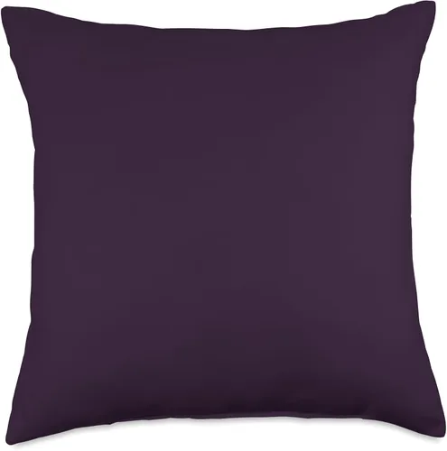 Vista 5 de Bliss Color Series Co. - Cojín para berenjena (16.0 x 16.0 in), color morado