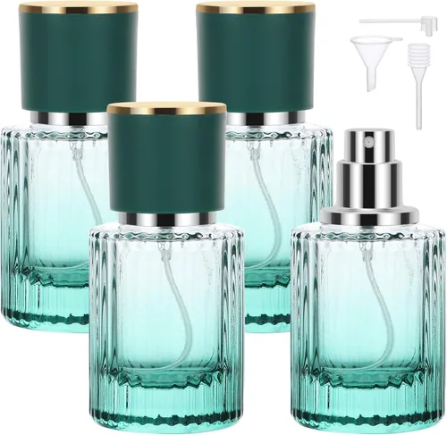 Vista 14 de Segbeauty Botellas de perfume de vidrio de 1 oz vacías, 2 piezas, botellas de perfume de viaje rellenables, botella de viaje de colonia de 1.0 fl