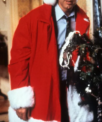 Vista 2 de Clark Griswold - Disfraz de Halloween de Papá Noel y sombrero de Navidad