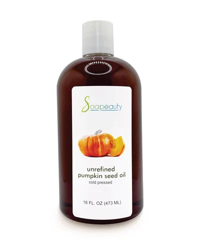 Vista 9 de Soapeauty Aceite virgen de semilla de calabaza cruda para el crecimiento de la piel y el cabello, remedio de aceite 100% puro, prensado en frío