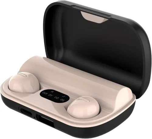 Vista 7 de Orejas pequeñas invisibles mini auriculares inalámbricos Bluetooth de bajo perfil micro pequeños pequeños discretos auriculares ocultos