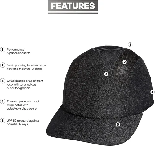 Vista 2 de adidas Superlite Trainer Sport Performance - Gorra ajustable para hombre