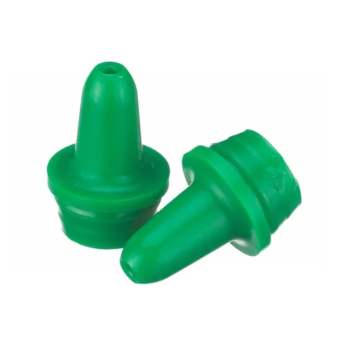 Vista 9 de Wheaton W242424-A Punta de botella de LDPE de 0.591 in, uso con tapa de rosca 15-415 y botella cuentagotas de 0.2-0.5 fl oz, azul (caja de 1000)