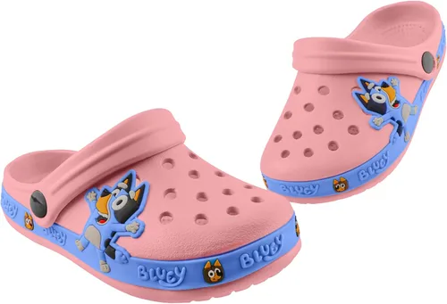 Vista 3 de Clearight Zuecos de jardín para niños, zapatos unisex para niños pequeños, zapatos sin cordones para niños, sandalias de ducha de agua, playa